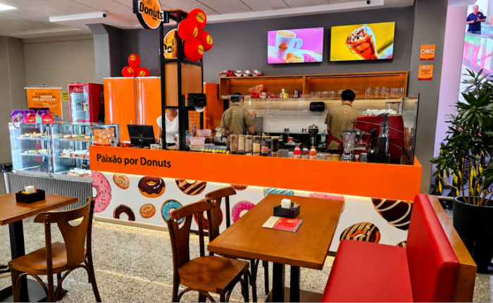 Loja Quiosque Café Donuts